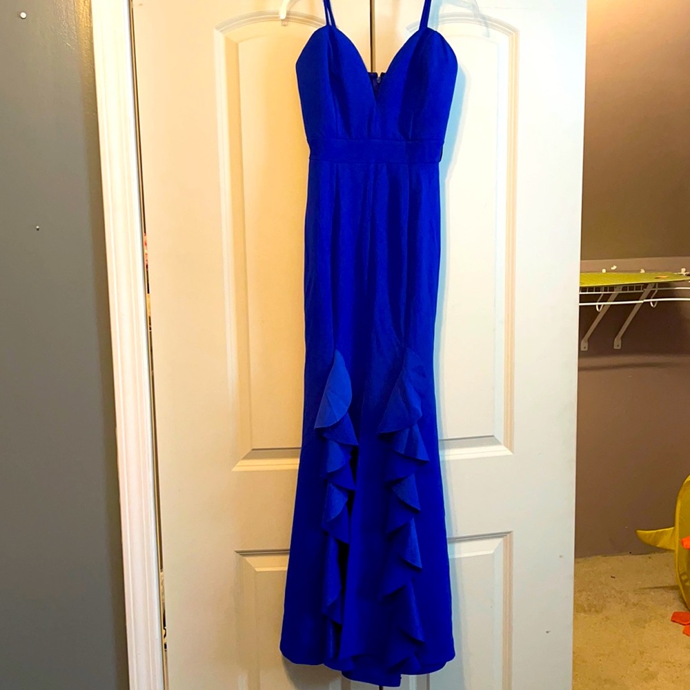 Beautiful blue gown